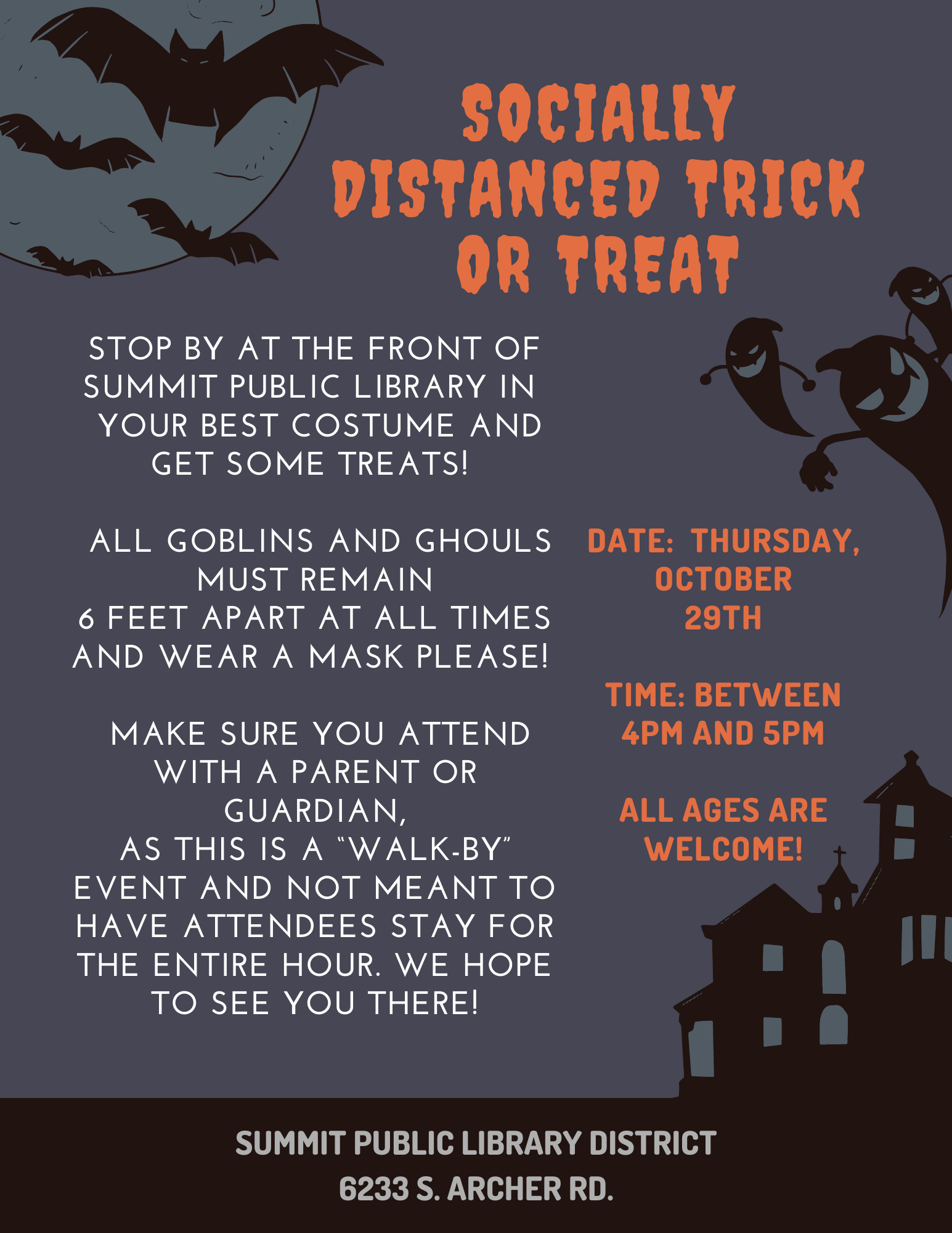 Socially Distanced Trick or Treat