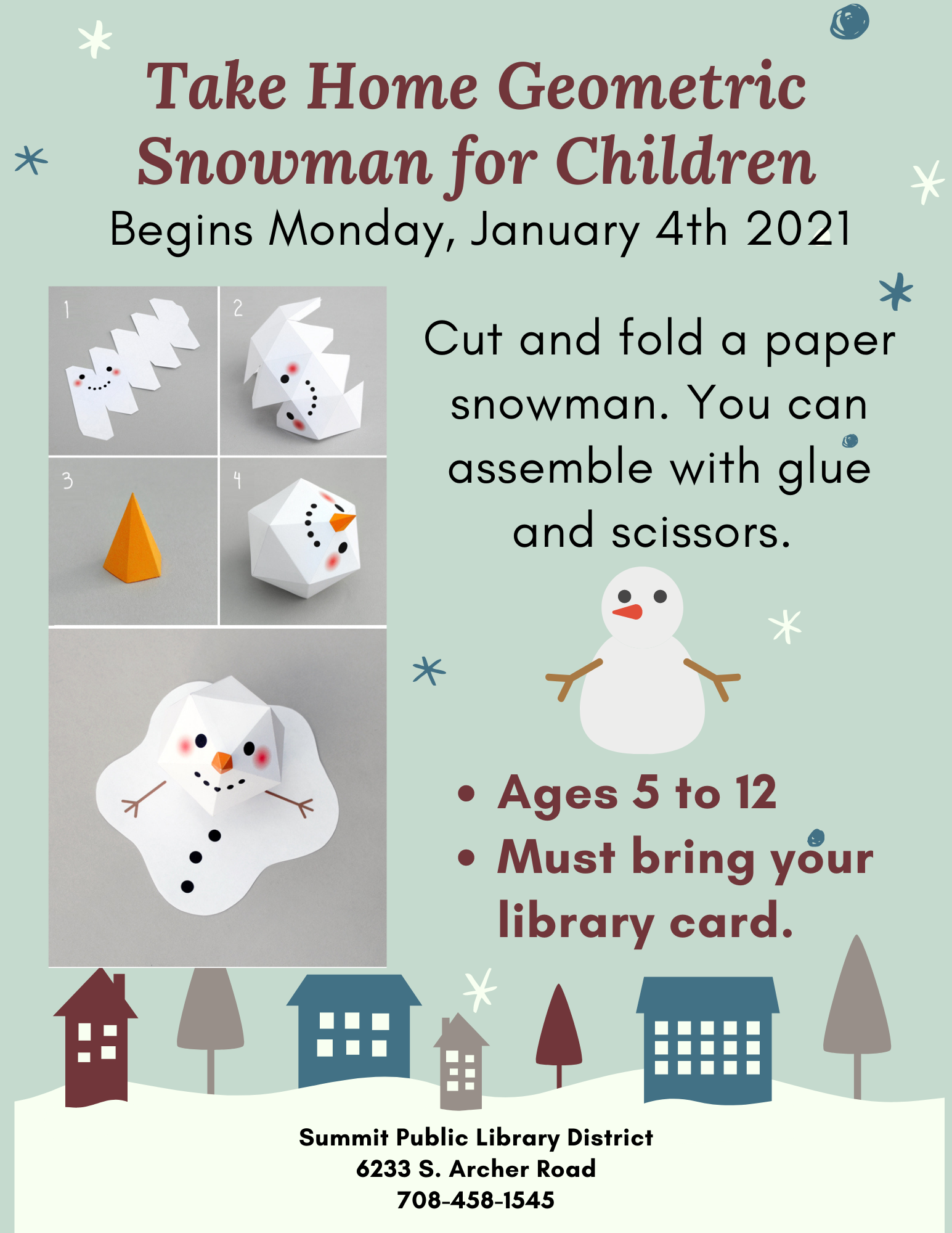Geometric Snowman