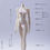Thumbnail: 70cm snow fox 1/3 BJD Doll Body Only