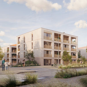 Logements bas carbone, corridor végétal, accession, social, paysage, zac, loggias
