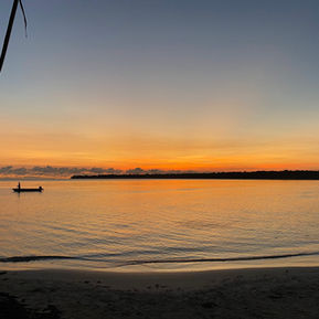 Sunrise in Cahuita