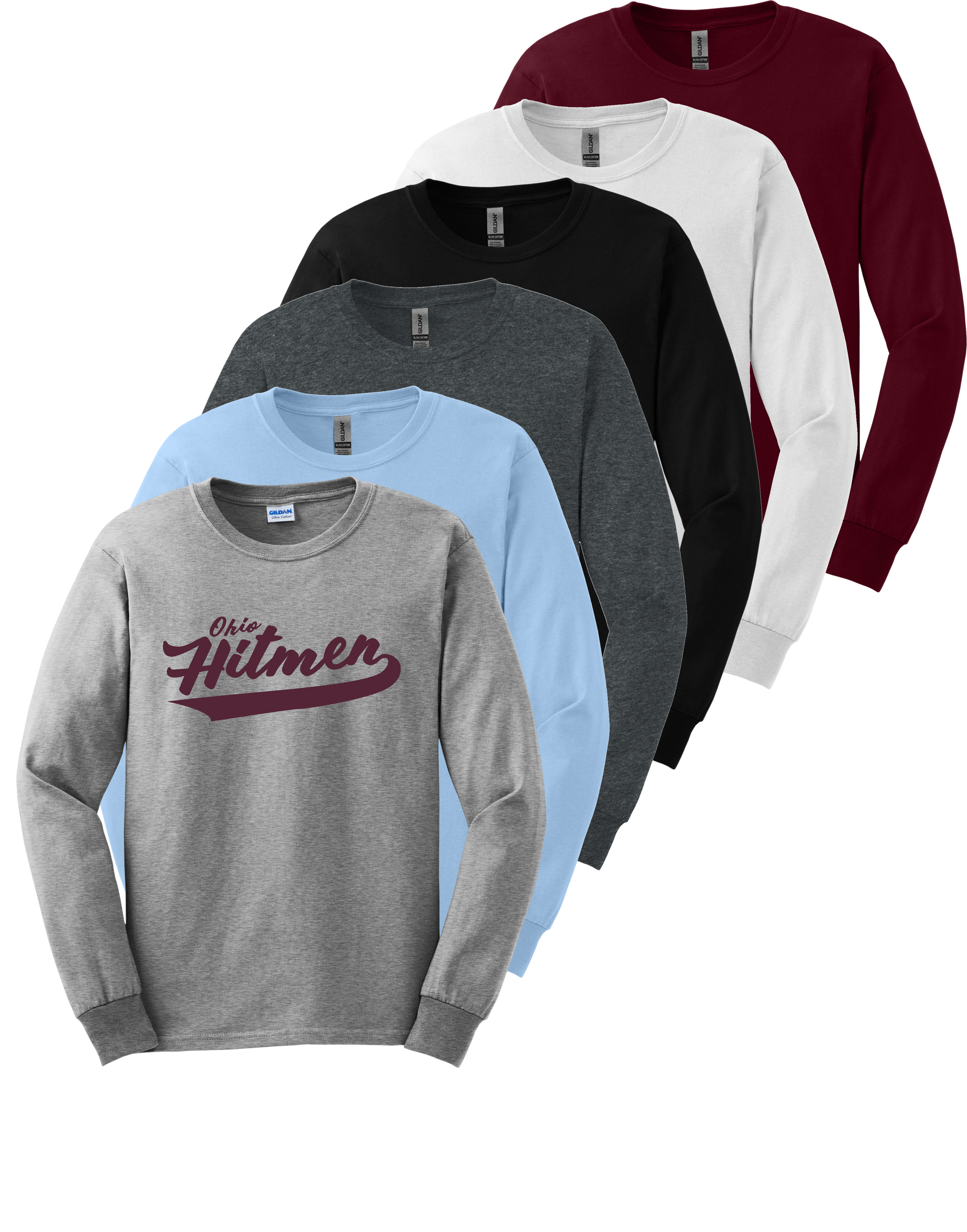 GLITTER Ohio Hitmen Crewneck Sweatshirt