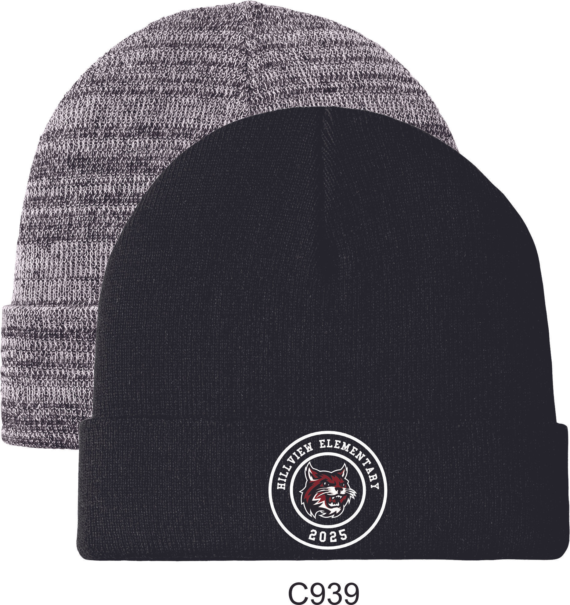 C939  Hillview Port Authority Knit Cuff Beanie