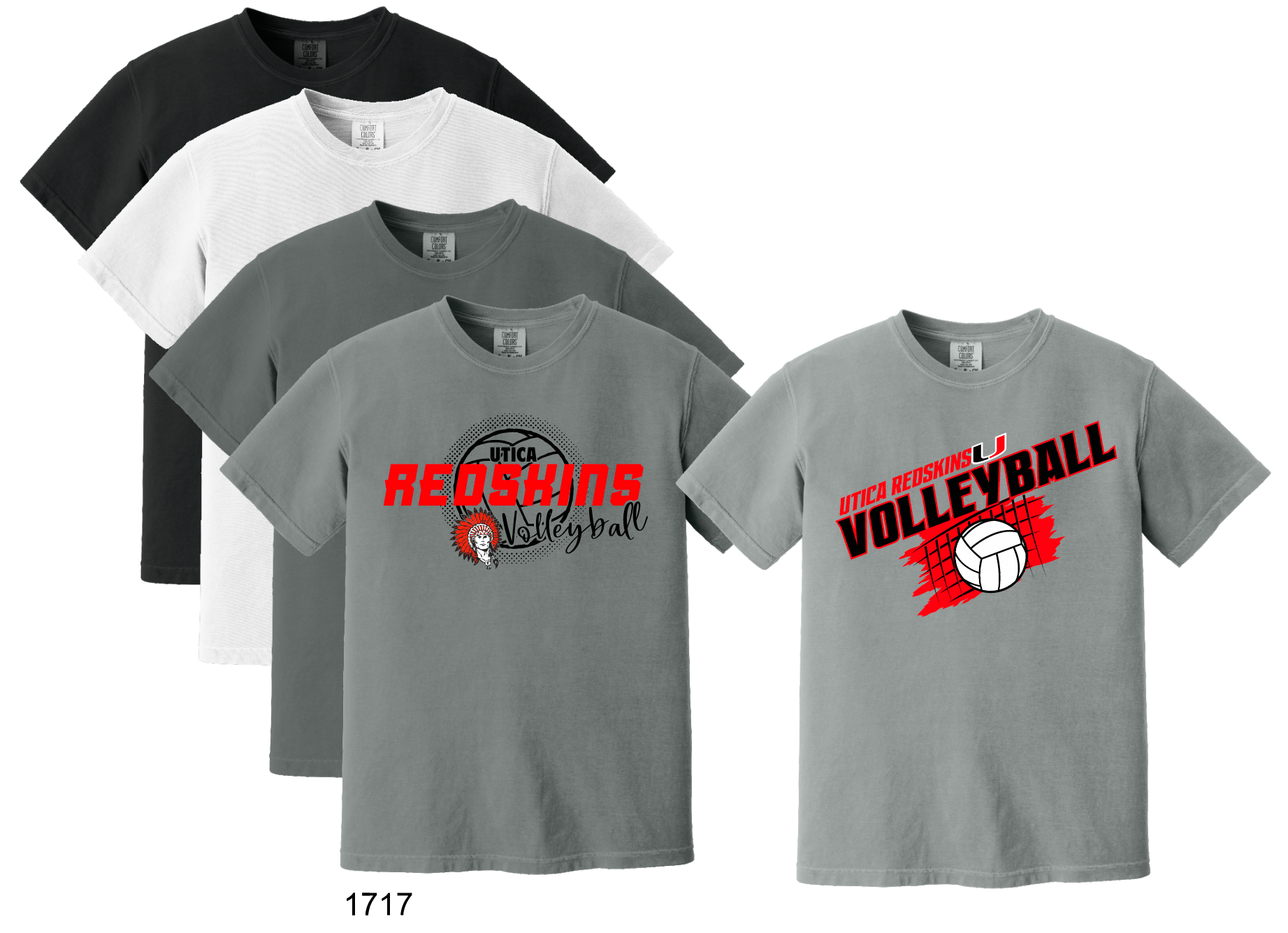 UVB 1717 Comfort Colors® Heavyweight Ring Spun Tee