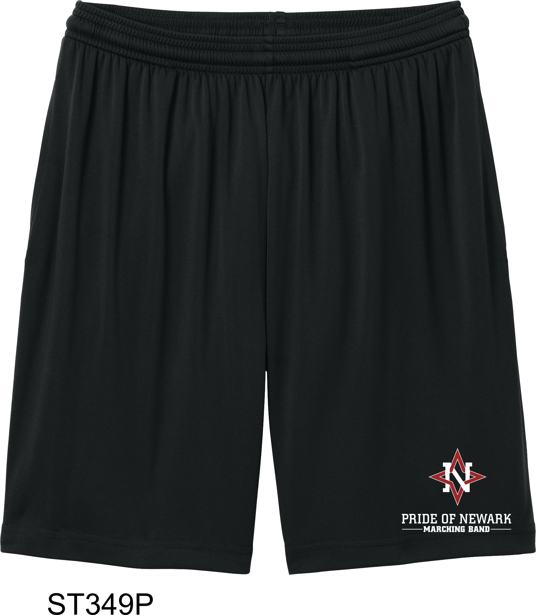 ST349P - Newark Band - Sport-Tek® PosiCharge® Competitor™ 7” Pocketed Short