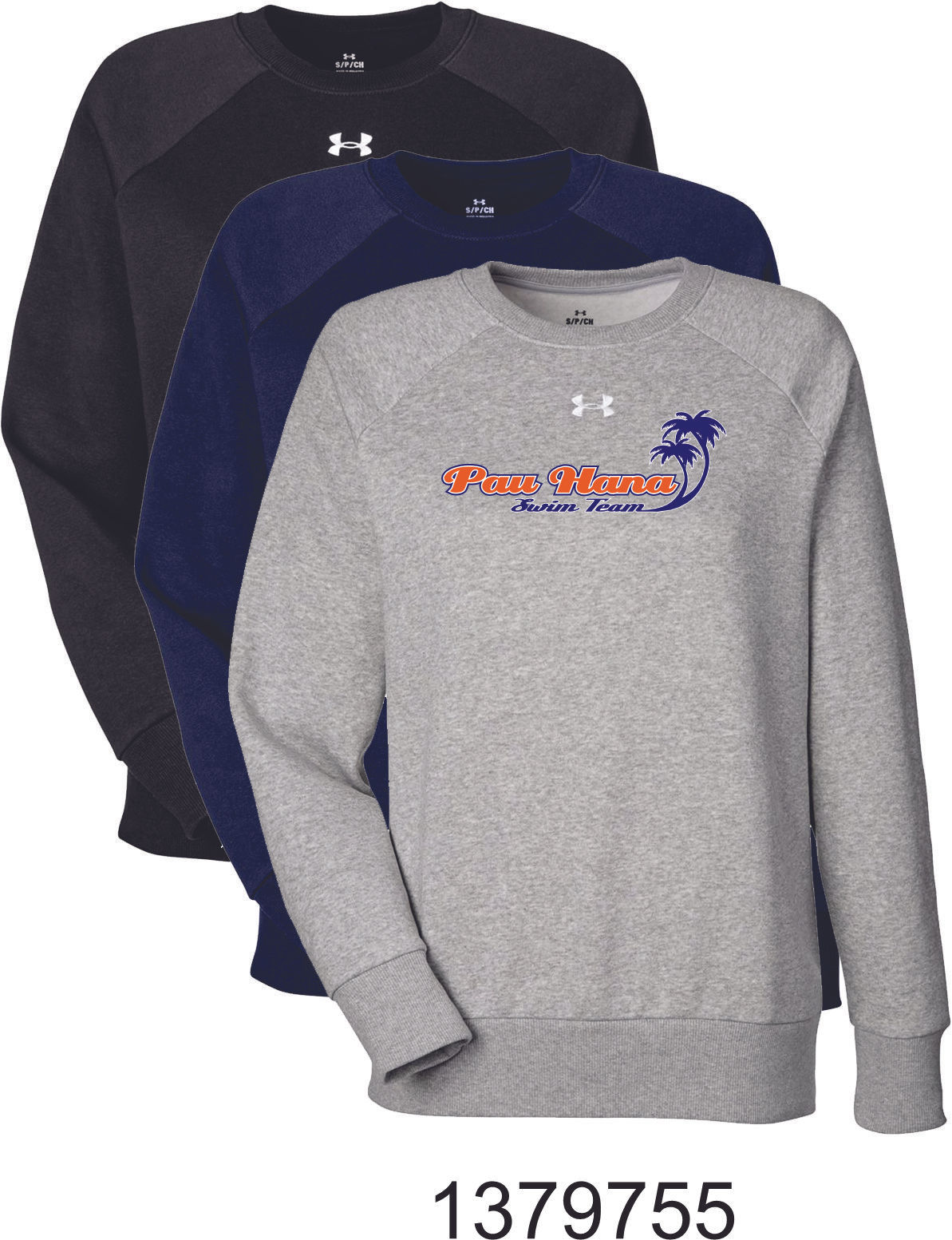 1379755 Pau Hana Men's Rival Fleece Crewneck Sweatshirt