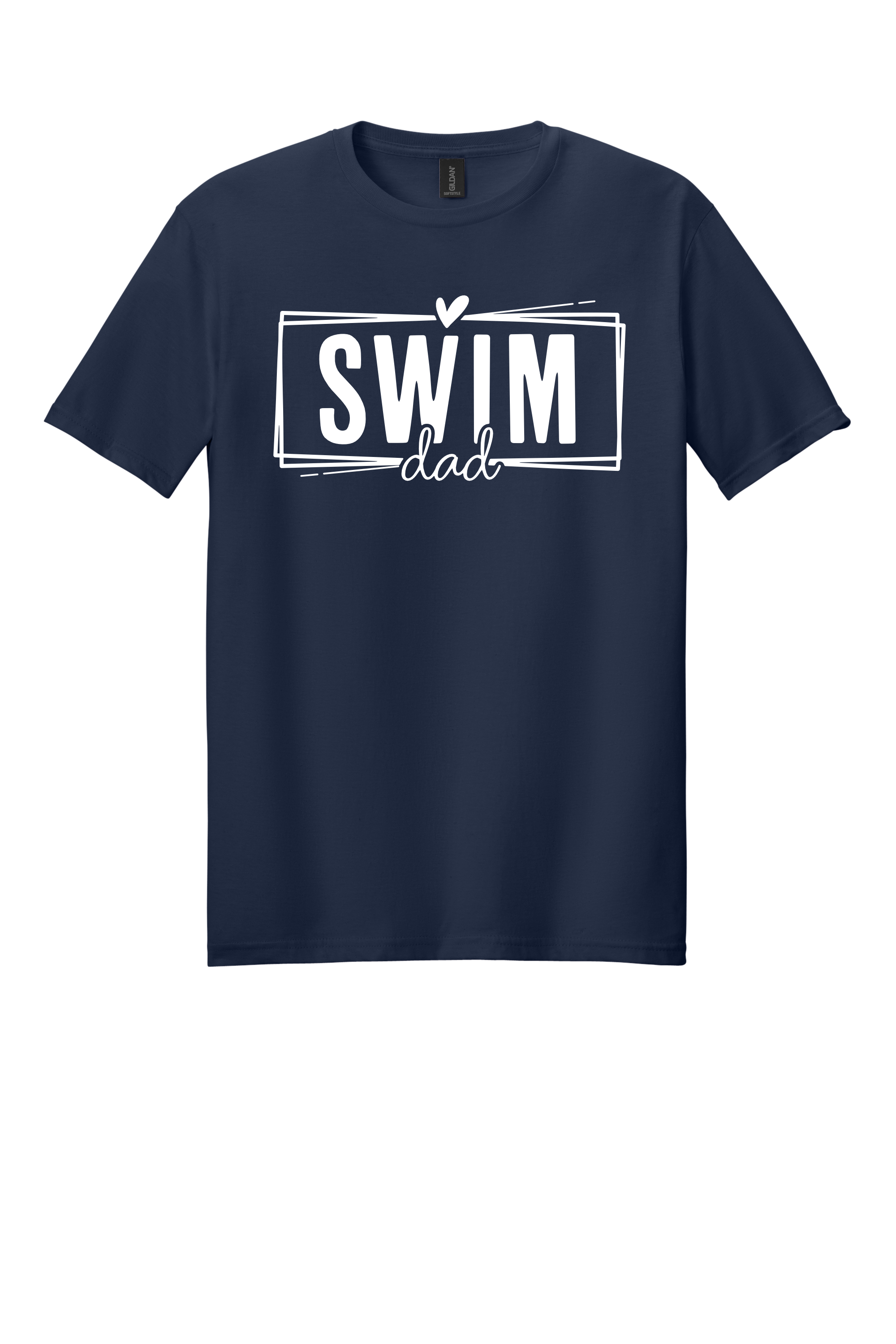 64000 Lakewood Swimming Swim Dad Softstyle T-shirt