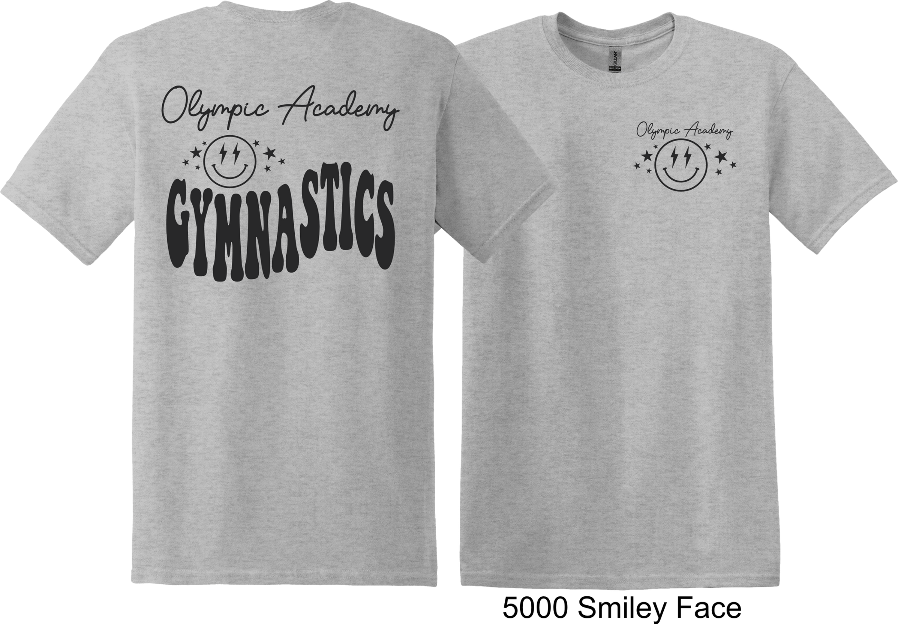 Olympic Academy 5000 Ash Smiley Face