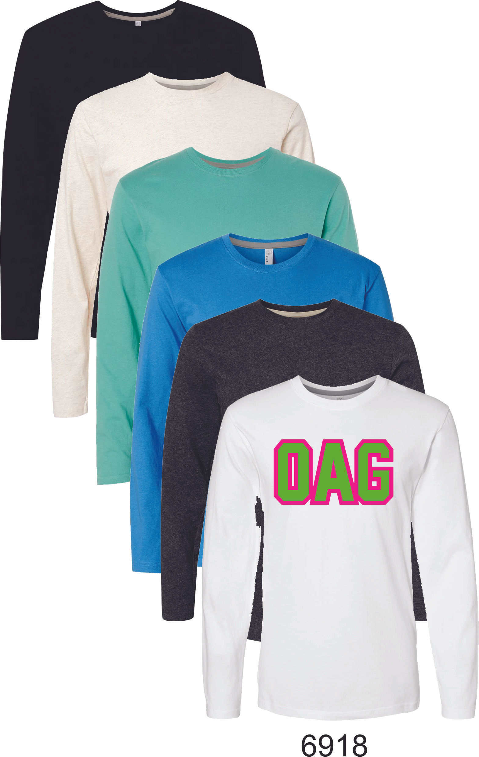6918 Olympic Academy LAT - Fine Jersey Long Sleeve Tee