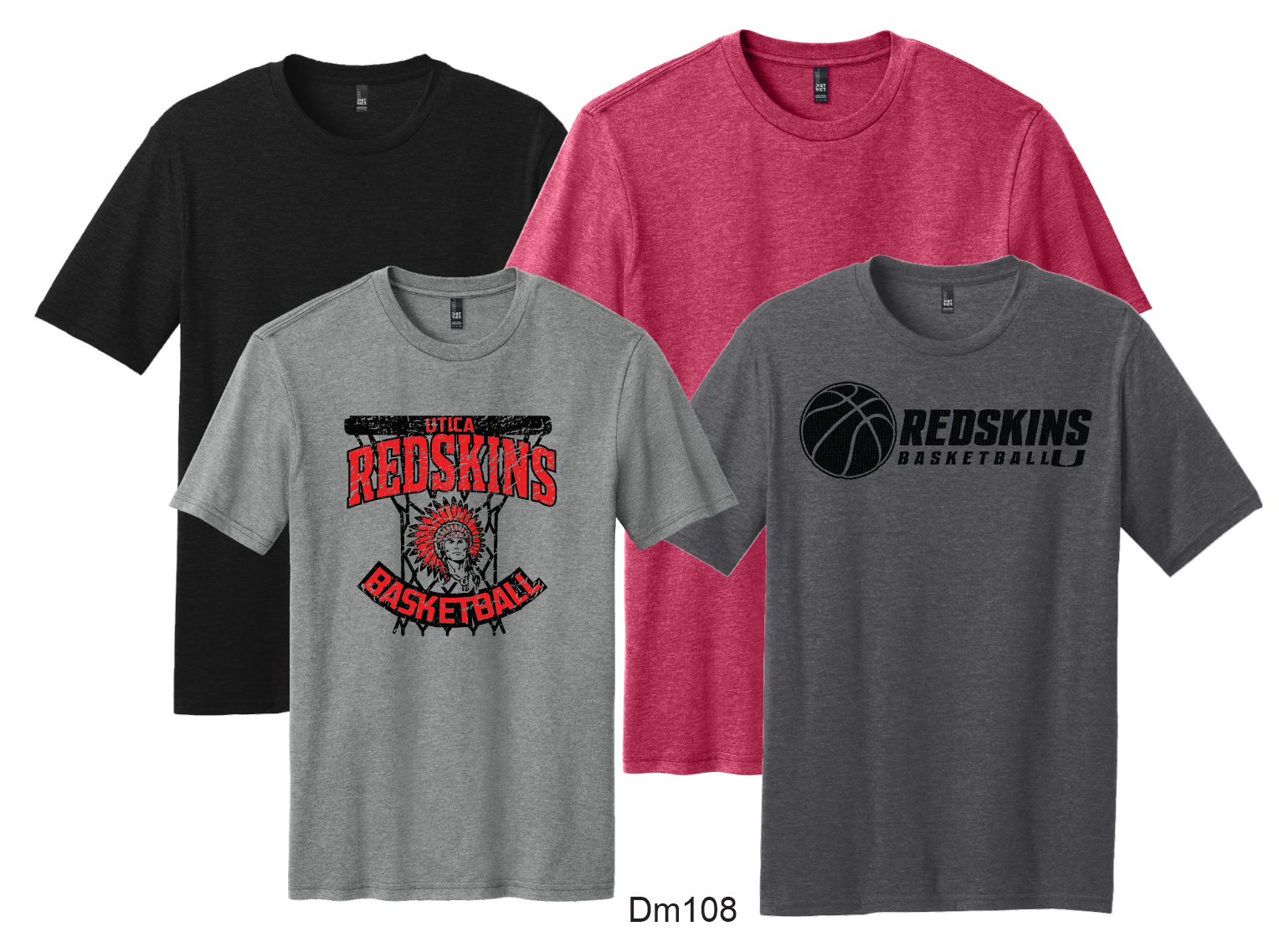 UBB DM108 District® Perfect Blend® CVC Tee