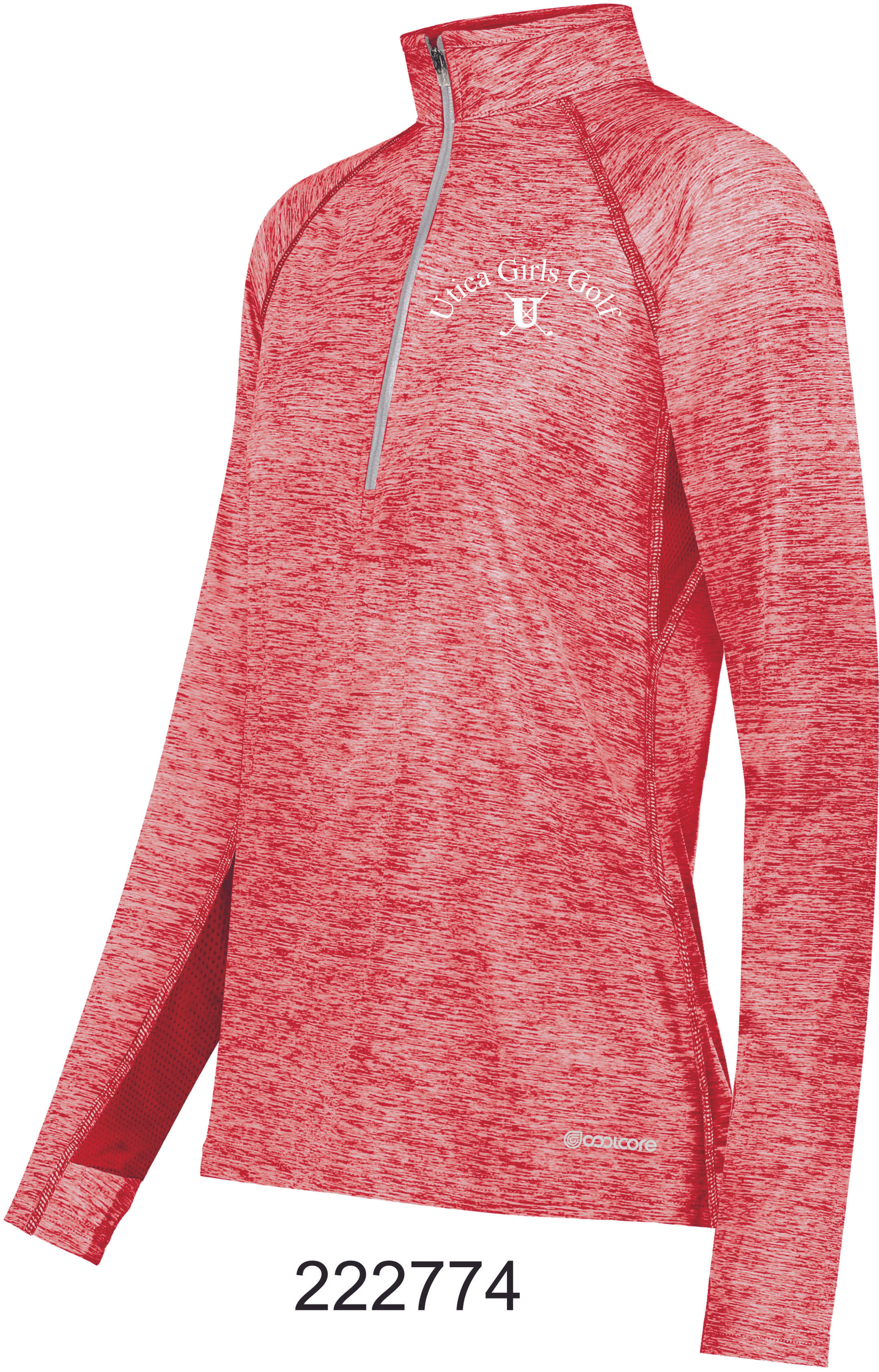 UGOLF Holloway Women's Electrify CoolCore® Quarter-Zip Pullover - 222774