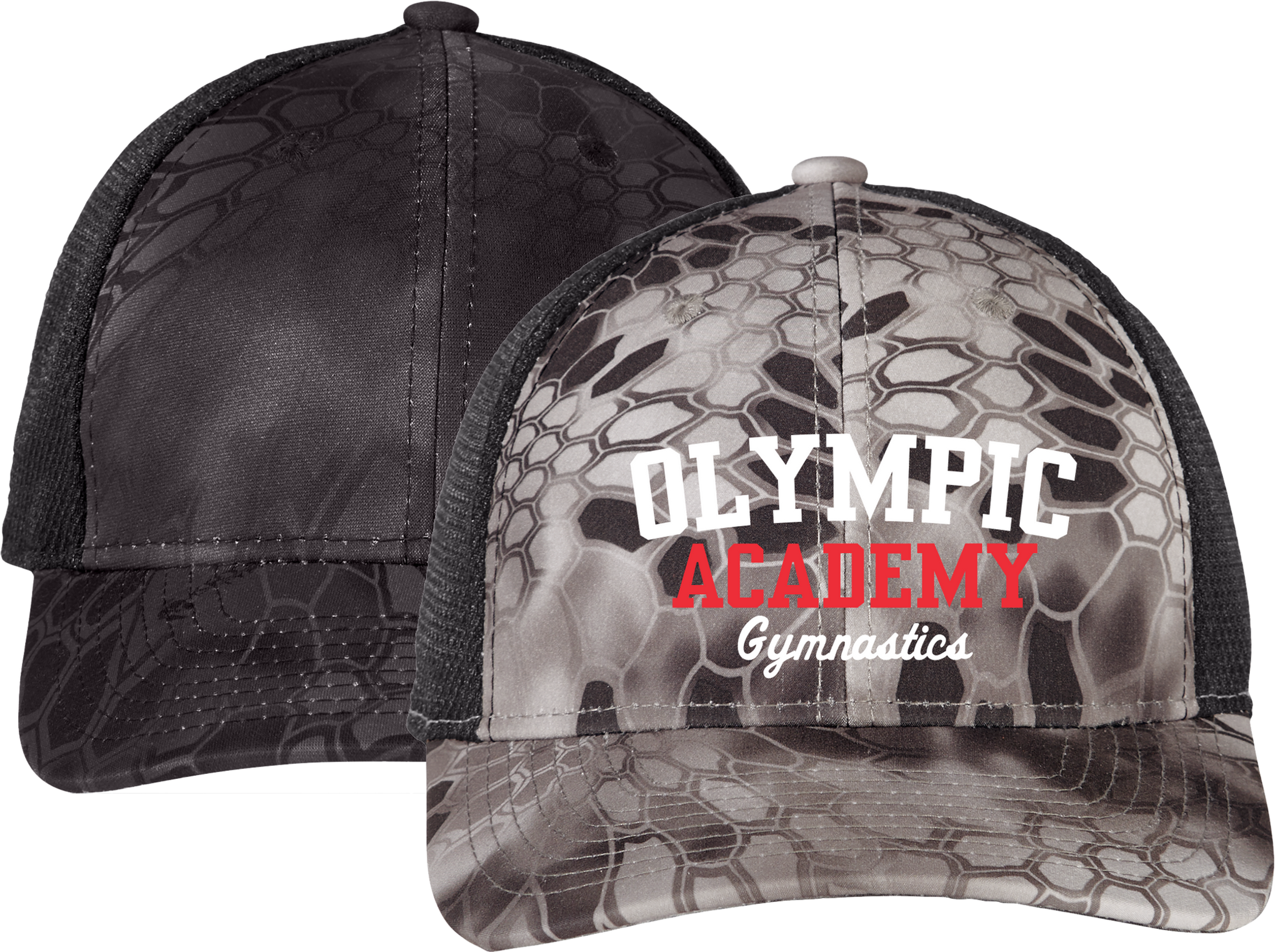 C892 Olympic Academy Port Authority ® Performance Camouflage Mesh Back Snapback