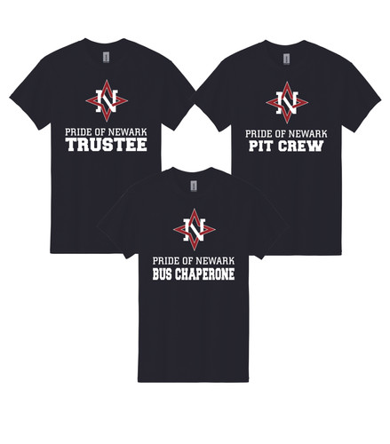 5000 Newark Band Trustee, Pit Crew, Bus Chaperone T-shirt | Got Gear 4 U
