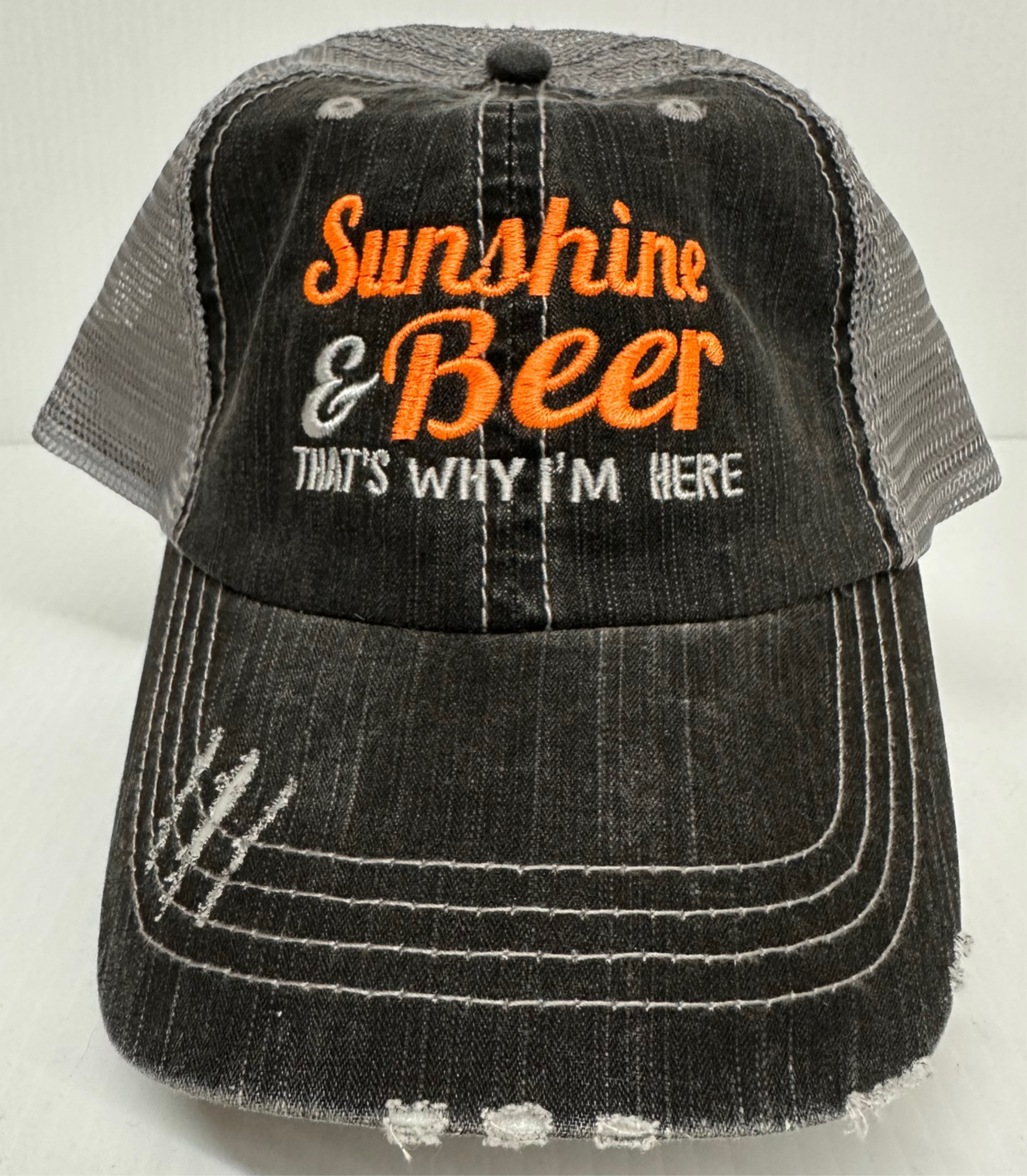 Sunshine & Beer That's Why I'm Here Hat