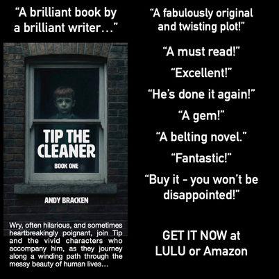 Tip The Cleaner - a novel by Andy Bracken