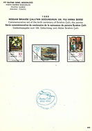 Ressam İbrahim Çallı'nın Doğumunun 100. Yılı Anma Serisi (17 Mart 1982) [İSFİLA: 2989-2991]