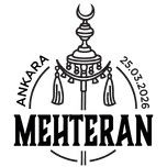 Mehteran Konulu Anma Pulu İlk Gün Damgası