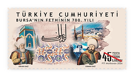 Bursa’nın Fethinin 700.Yılı Konulu Anma Pulu