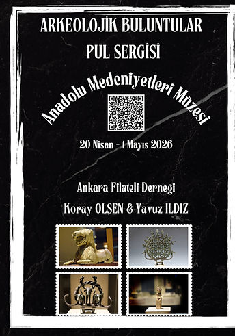Arkeolojik Buluntular Pul Sergisi Afişi