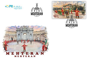 Mehteran Konulu Anma Pulu İlk Gün Zarfı