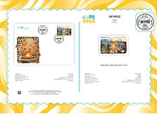 Nevruz Konulu Anma Pulu Tanıtım Kâğıdı - 1