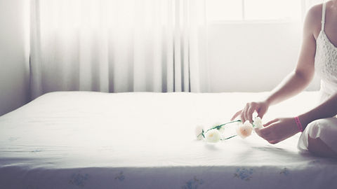 white mattress