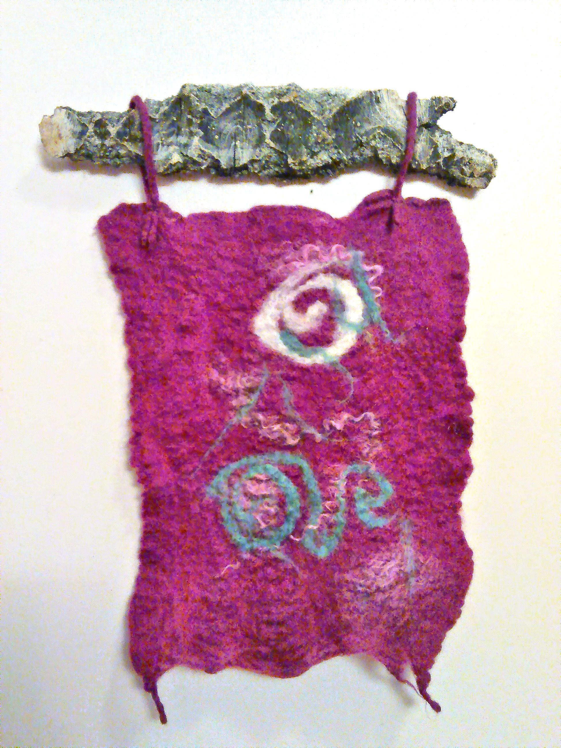 Spiral Love Cobweb hanging