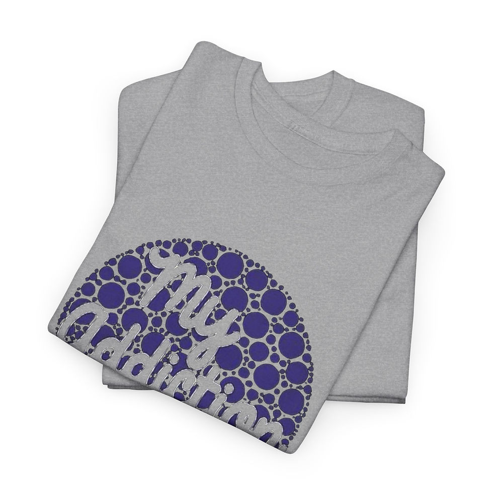 Thumbnail: My Addiction is God and Prayer Cotton Tee For Women