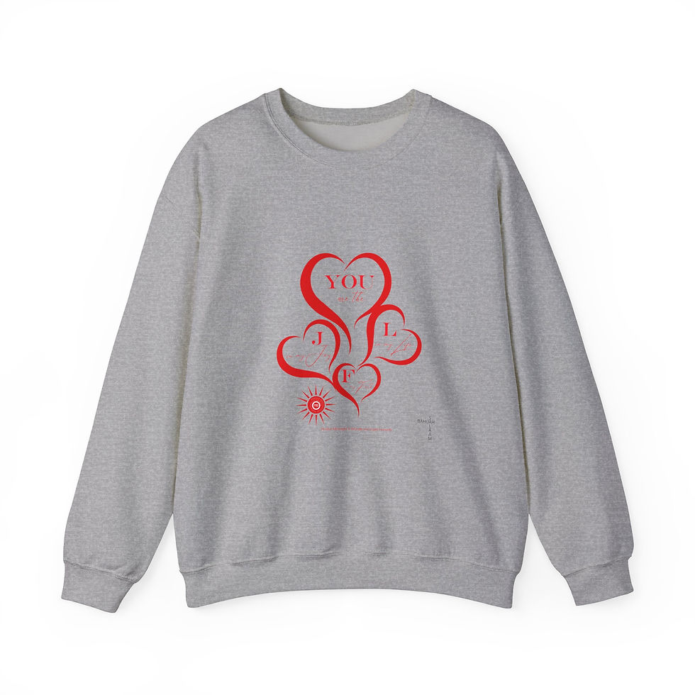 Thumbnail: God You Are Heavy Blend™ Crewneck Sweatshirt for Women