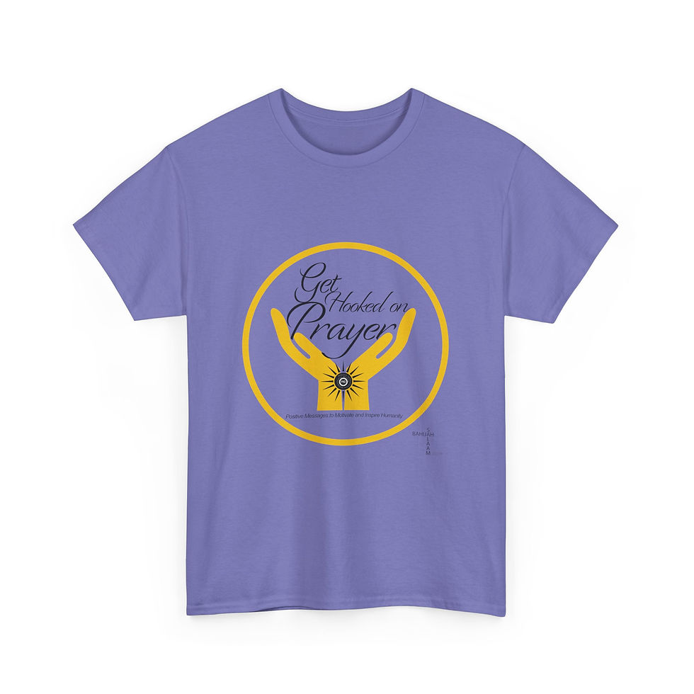 Thumbnail: Get Hooked on Prayer Heavy Cotton Tee for Women