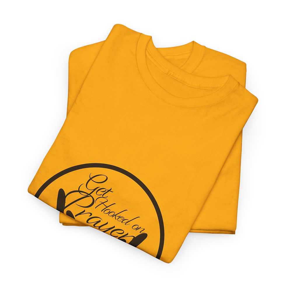 Thumbnail: Get Hooked on Prayer Cotton Tee for Women