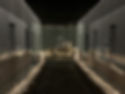 The lights inside the London Mithraeum