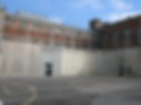 The exercise yard at Gloucester Prison