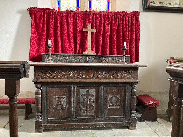 The altar