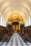 The Wren Chapel in the Royal Hsopital Chelsea