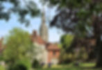 The cathedral from the grounds of the Rifle Museum