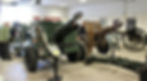 Two large artillery field guns