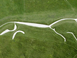 CHALKING THE UFFINGTON WHITE HORSE