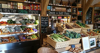 A Farm shop display