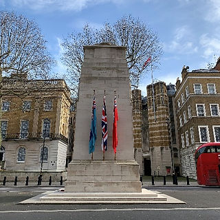 The Cenotaph in Whitehall.