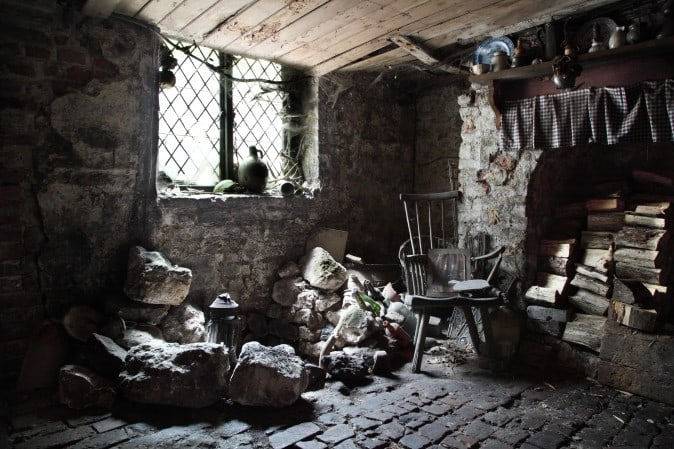 The cellar in 18 Folgate Street