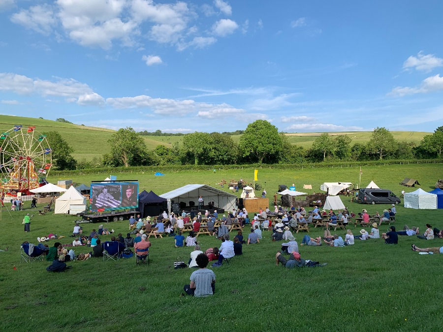The Chalke Valley History Festival opens at last!
