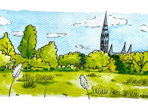 CONSTABLE AND SALISBURY - THE HARNHAM AND WATER MEADOWS TRAIL