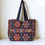 Thumbnail: Handmade Embroidered Tote Bag – Large Boho Shoulder Bag with Colorful Floral