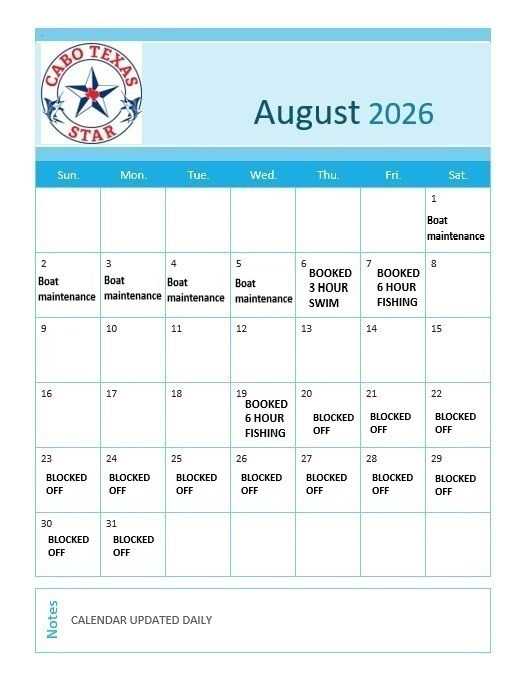 8 AUGUST 2026