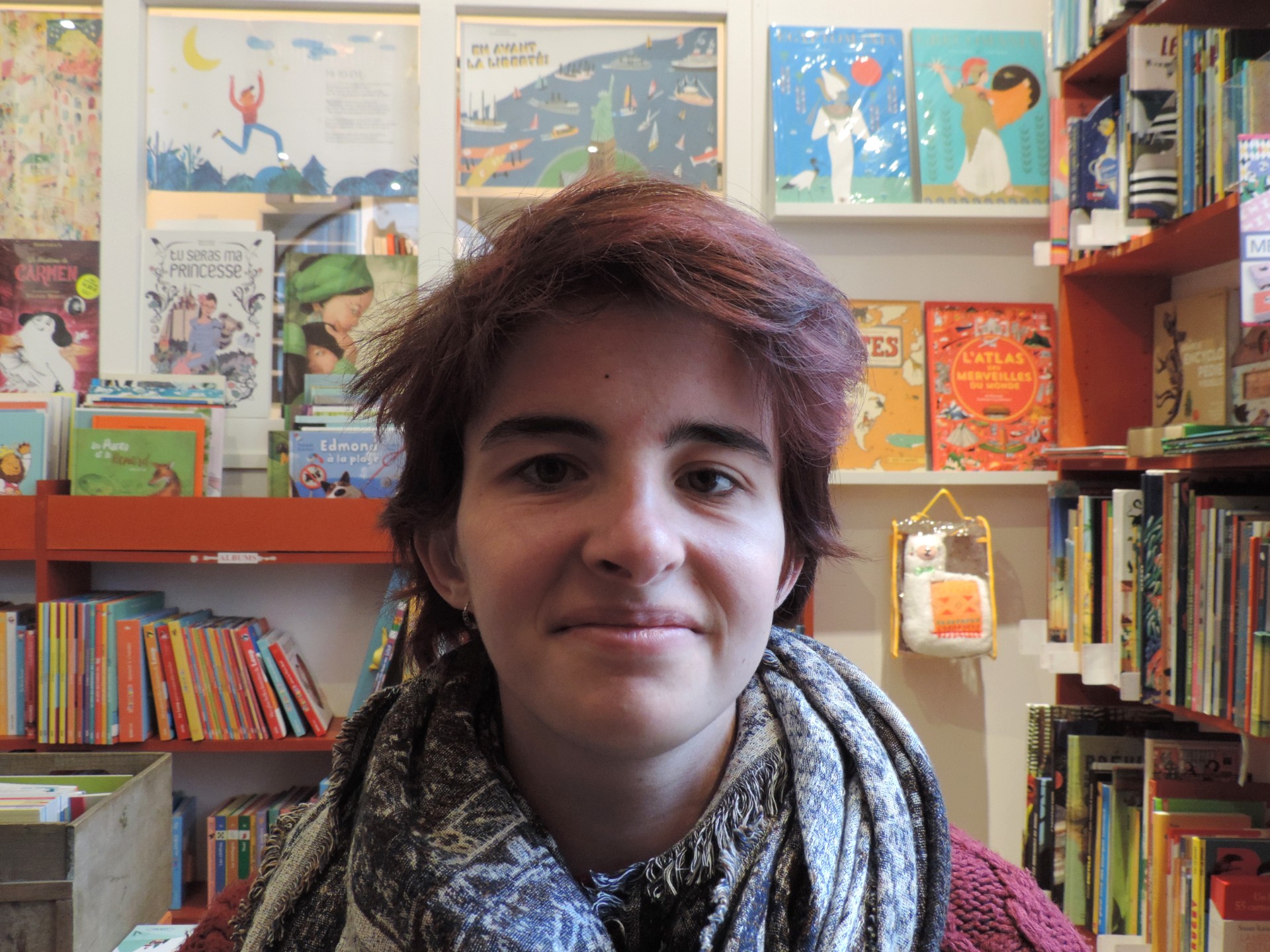 Manon S., Libraire Kube