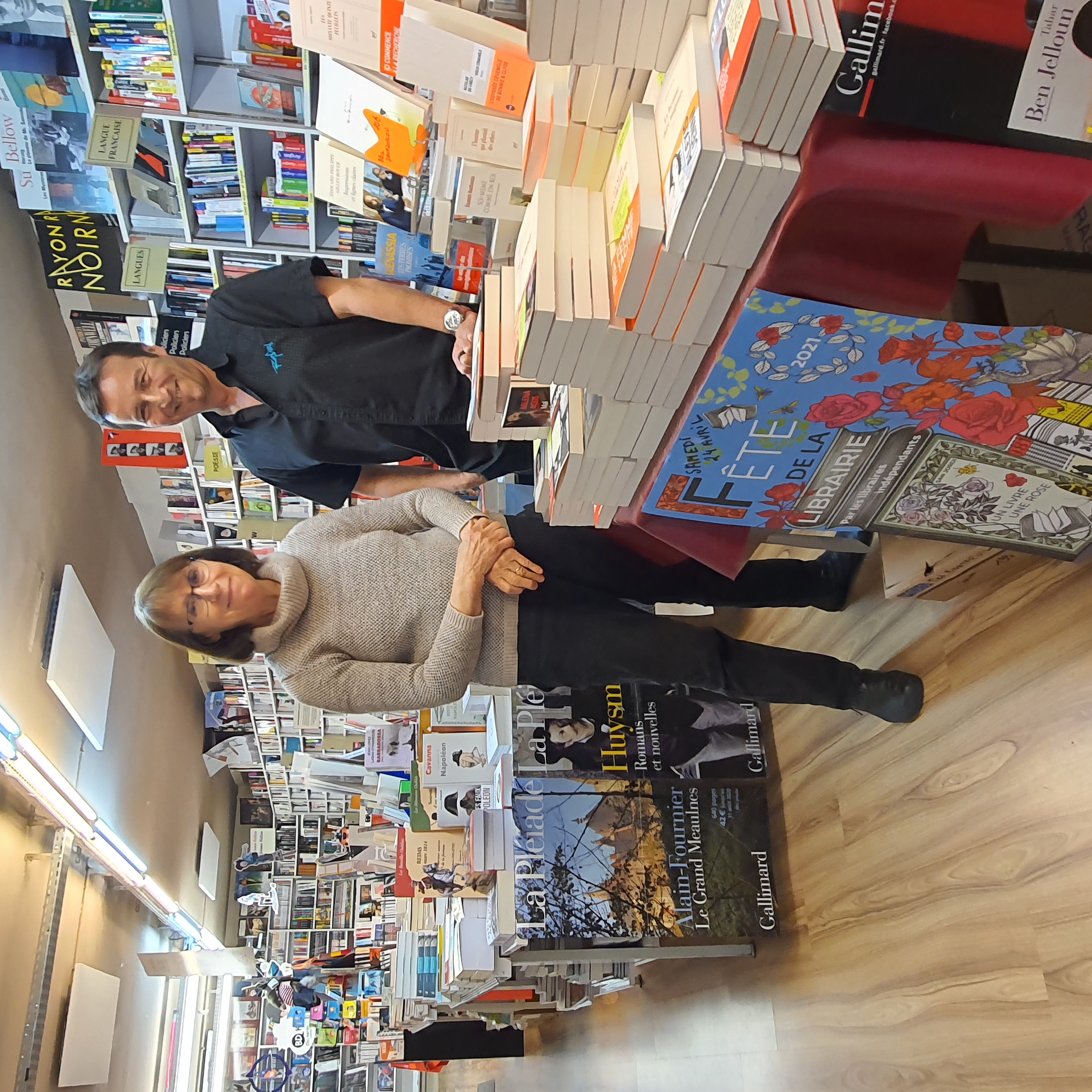Annie et Thomas, librairie Bruneteaux