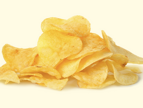 A packet of crisps (and an en dash)