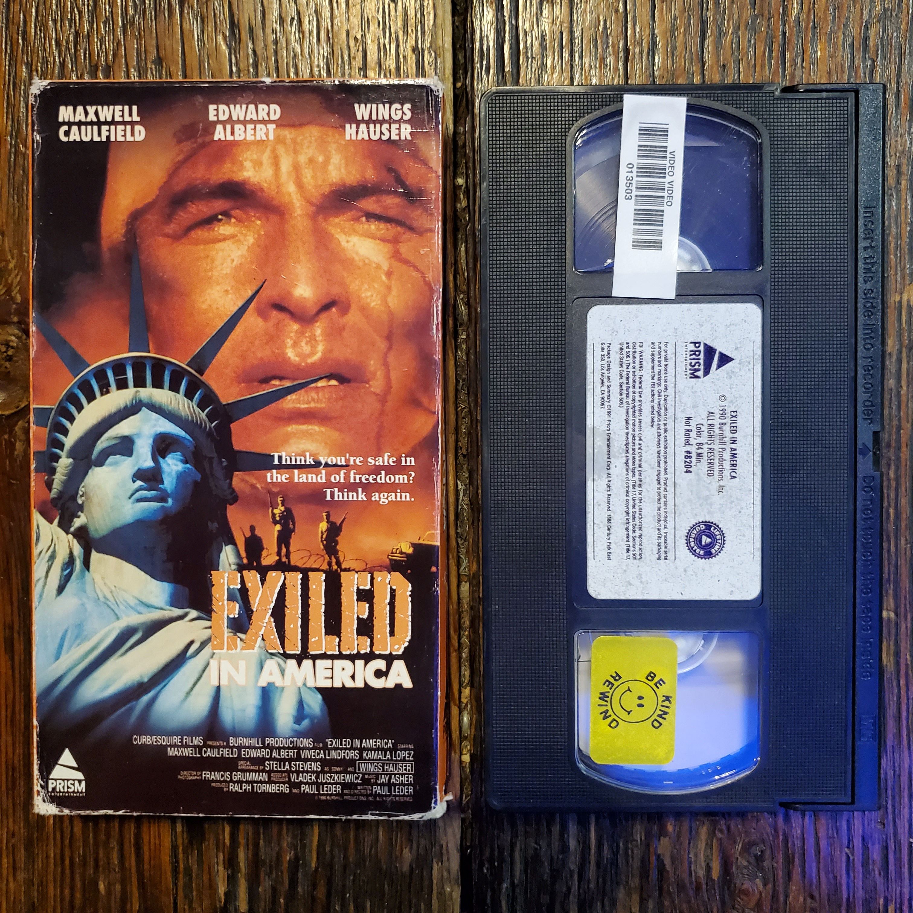 EXILED IN AMERICA - VHS Tape