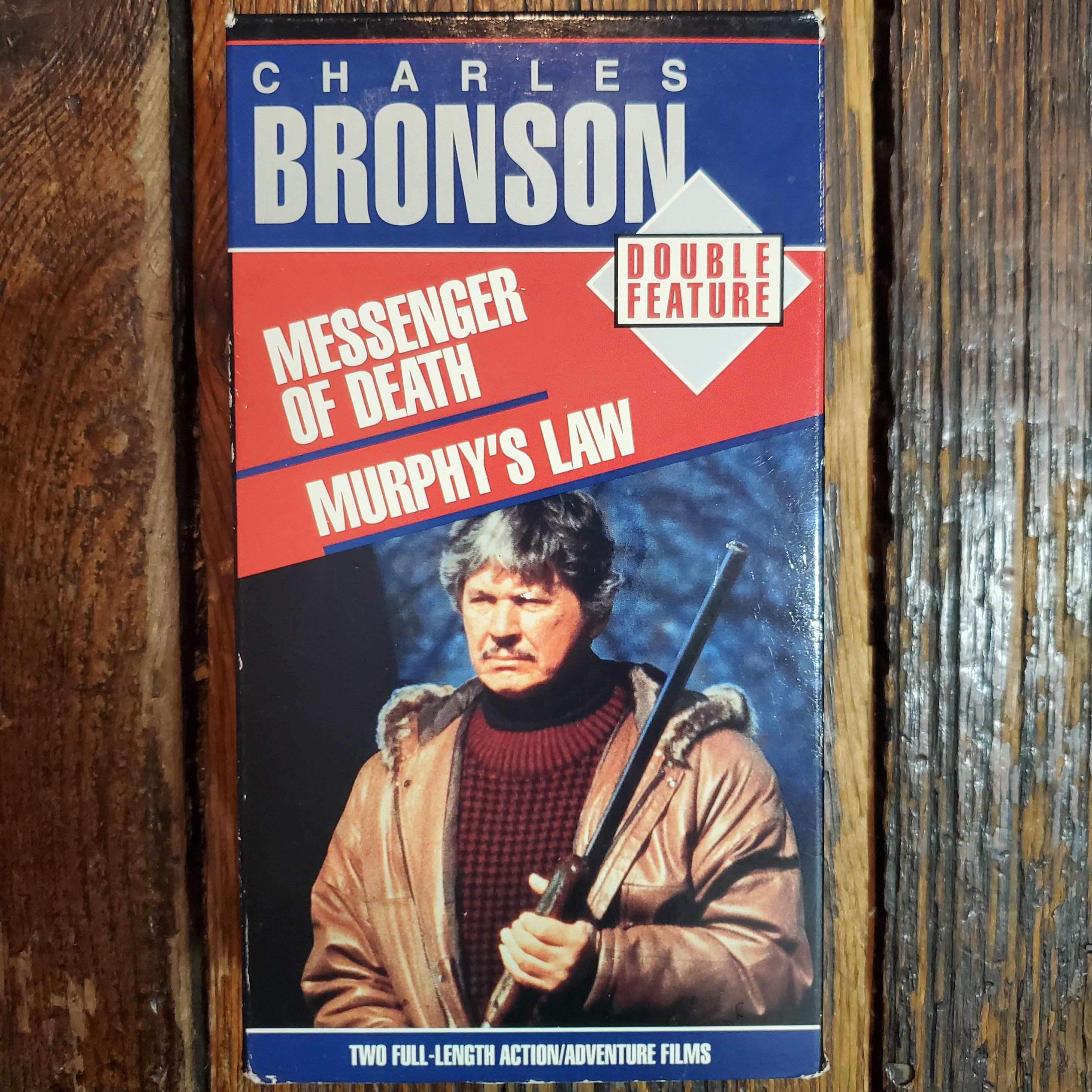 CHARLES BRONSON DOUBLE FEATURE - VHS Tape